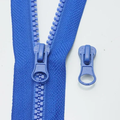 Blue Meetee 20 шт 5# Смола молния голова Толстая карамельный цвет молния тянуть слайдер DIY ремонт подушки одеяло сумки для кровати швейная одежда ZT005 - Цвет: Blue