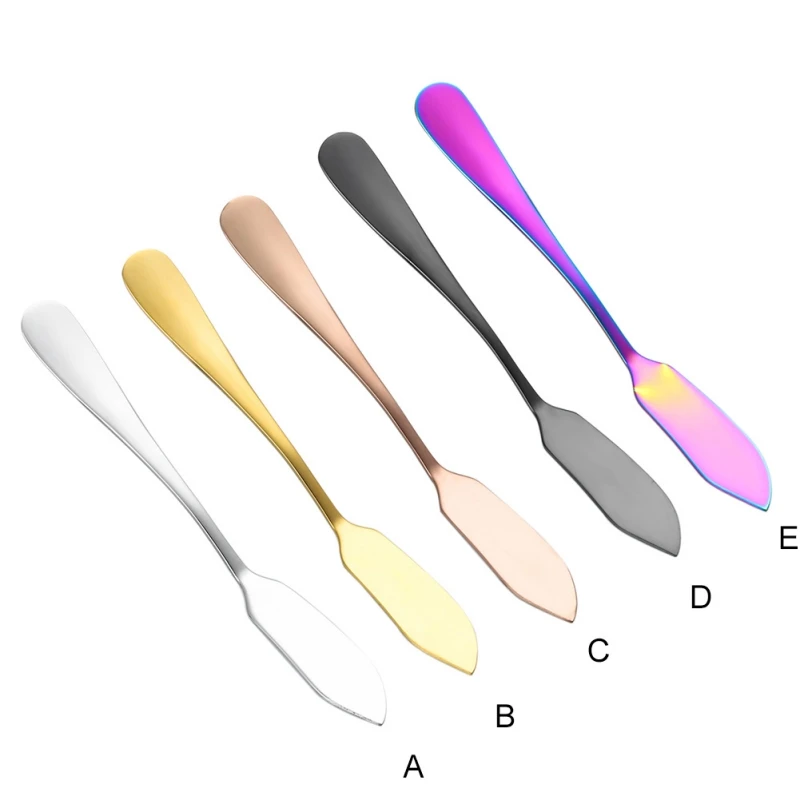 

Stainless Steel Butter Knife Cheese Dessert Jam Spreaders Toast Breakfast Western Cutlery Baking Bread Cake Kitchen Tools