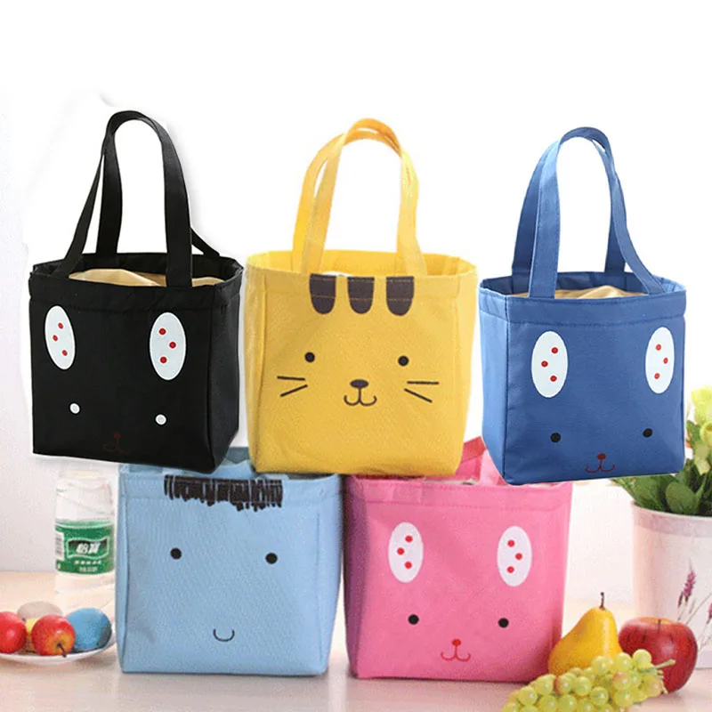 Модная Термосумка для ланча Женская Портативная Сумка тоут с изоляцией сумки