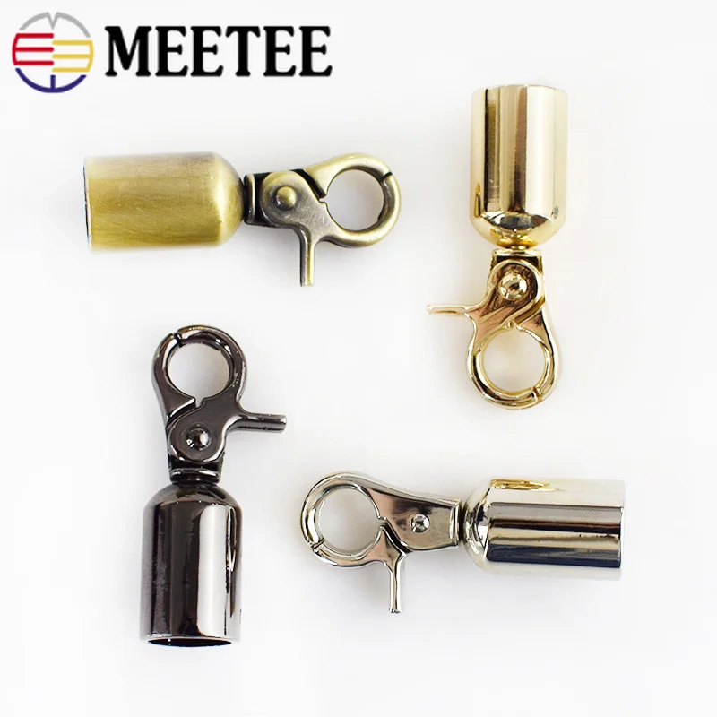 Аксессуары Meetee для сумок 4 шт. металлические пряжки сделай сам плетеная веревка