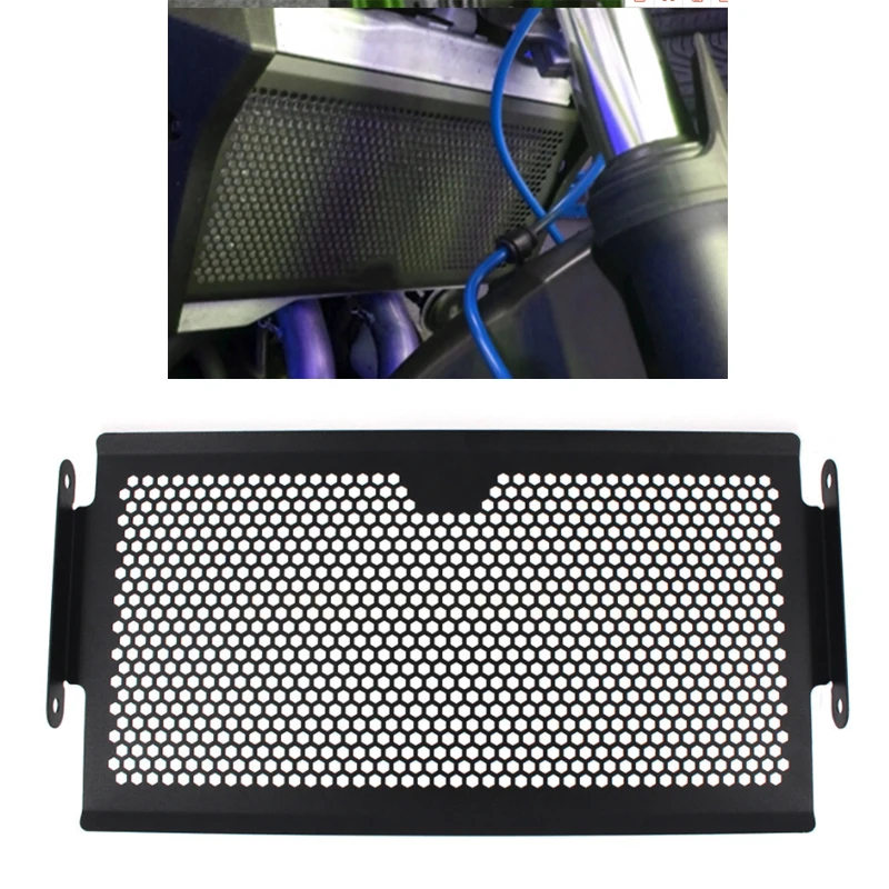 

Черная защитная крышка для радиатора мотоцикла, боковая решетка для мотоцикла Yamaha MT07 MT-07 mt 07 2014 2015 2016 2017