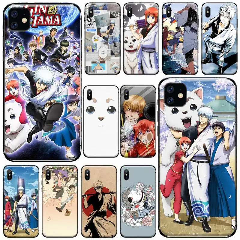 

GINTAMA japan amine Phone Case For iphone 12 11 13 7 8 6 s plus x xs xr pro max mini