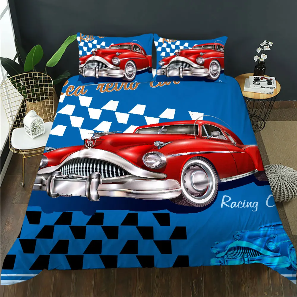 

Car bedding set bedroom ensemble de literie luxury king cover comforter quilt boys children kids ensemble de literie