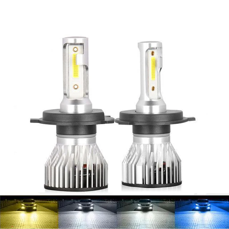 

2Pcs Led Car Headlight H1 H4 H7 Bulb H8 H11 9005 HB3 9006 HB4 9004 HB1 9007 HB5 H13 Fog Lights 16000LM Turbo Lamp 6500K 12V 24V