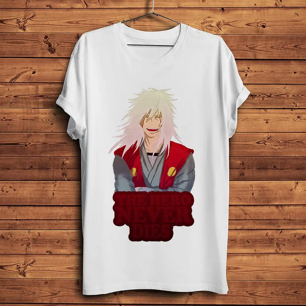 Забавная аниме футболка Gama Sennin Jiraiya мужская летняя новая Повседневная с коротким