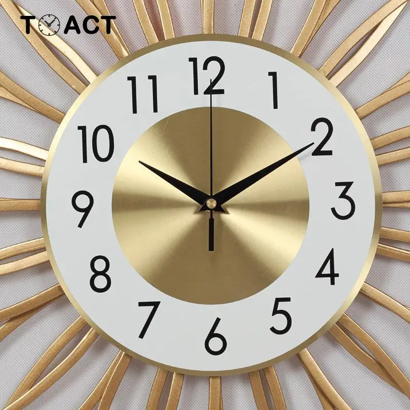 Настенные часы Ретро деревенские декоративные Роскошные Креативный бесшумный