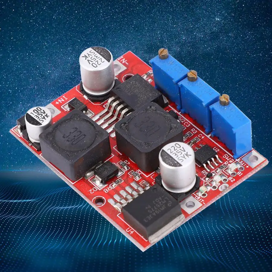 LM2596 2577 DC Step Up Down Power Supply Solar/Wind Energy Automatic модуль преобразователя