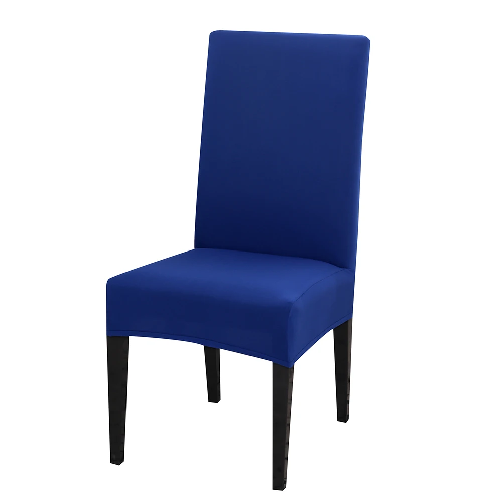 A58-royalblue Спандекс Цветочный Принт Chari чехол стрейч съемные обеденные чехлы на стулья для отелей банкетные чехлы на сиденья для рождества дома свадьбы - Цвет: A58-royalblue