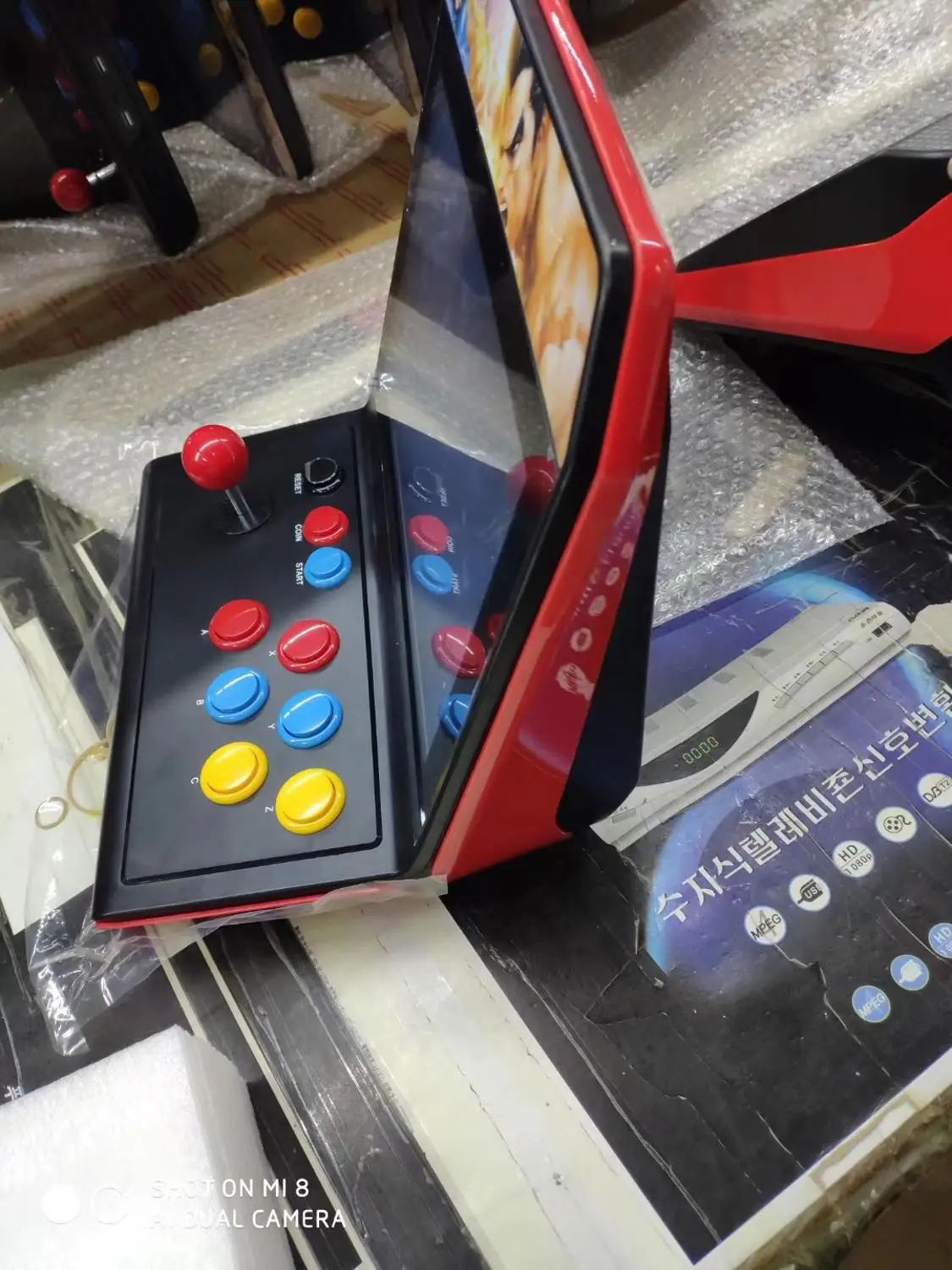 Ретро-консоль для видеоигр 12 дюймов 64 бит 4 Гб качалка аркадная станция