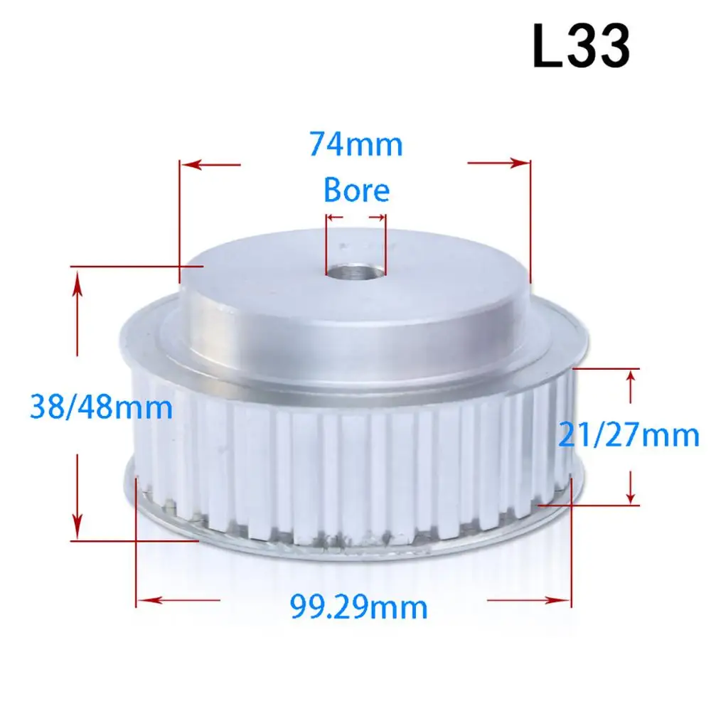 Ремень ГРМ BF типа 29-48 Зубцов ширина ГРМ-ремня 9 525 мм для ремня ЧПУ/шагового