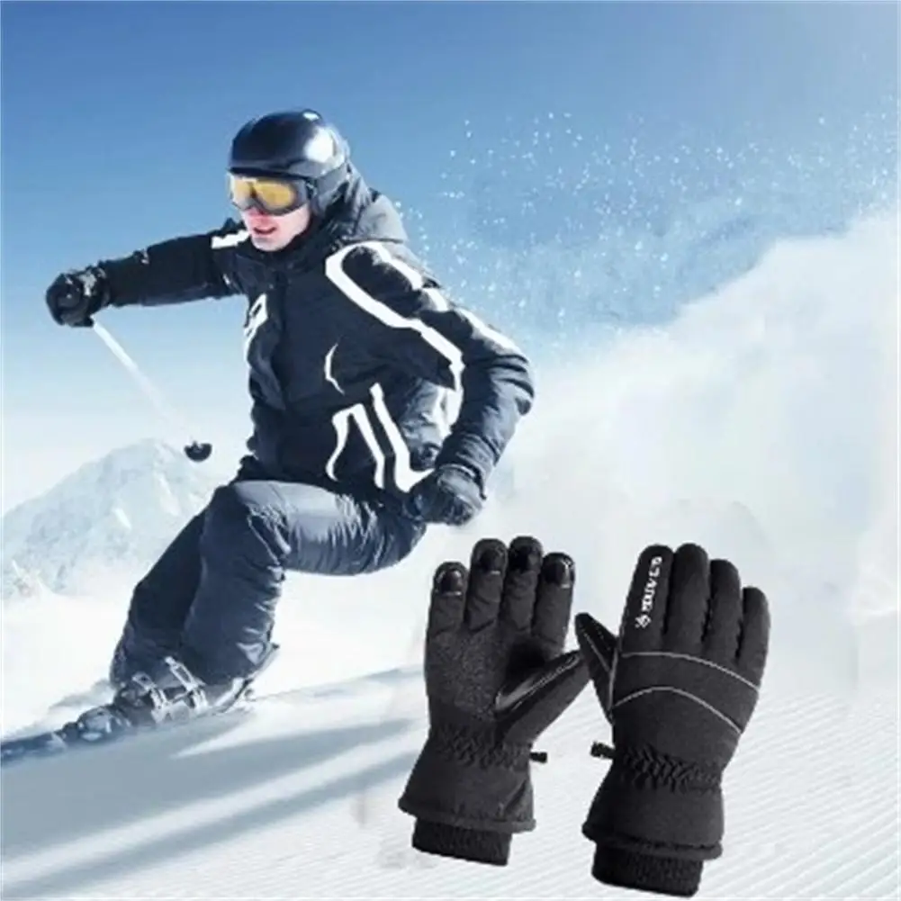 

1 пара, зимние теплые лыжные перчатки