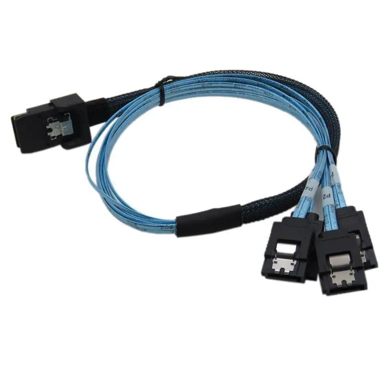 50 см Внутренняя Mini SAS SFF-8087 36P до 4 x SATA 7 пин внешний соединительный кабель с