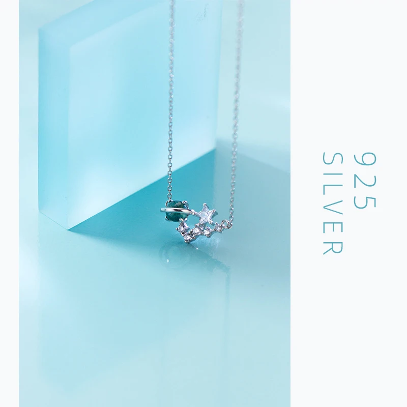 Coluisiwei Романтический 925 стерлингового серебра светящиеся изгиб улыбка прозрачным