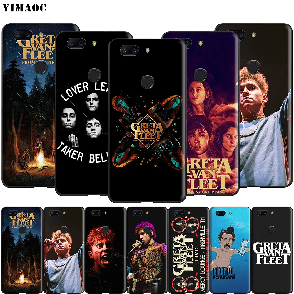 Силиконовый чехол Yimaoc Greta Van Fleet 3 Kiszka для Oneplus 7 7T Pro 6t 6 5t 5|Бамперы| |