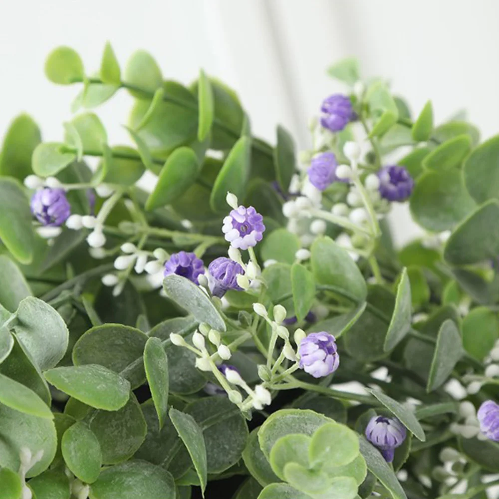 Домашняя гирлянда из искусственных листьев эвкалипта ивы лоза Свадебный декор