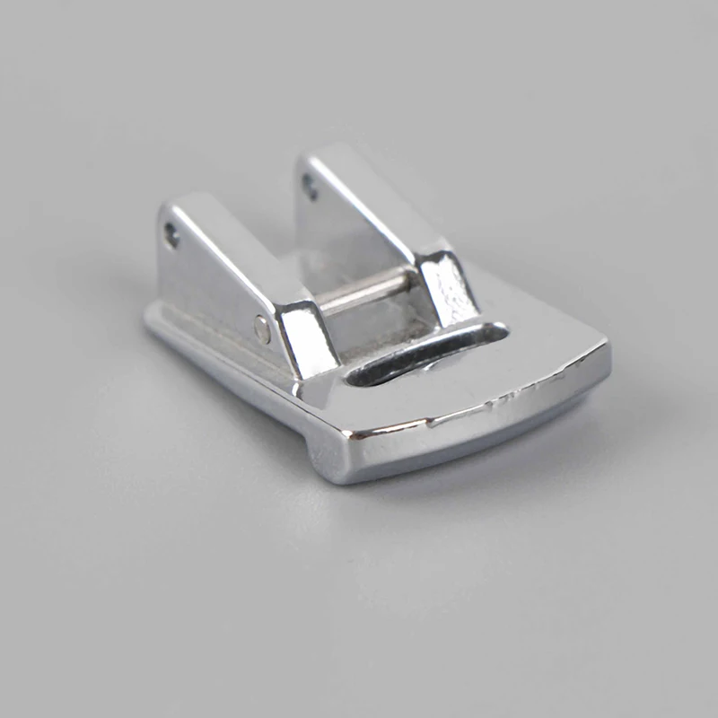 

Hot Sale 1PC Rolled Hem Curling Sewing Presser Foot For Sewing Machine Singer Janome Sliver Tone