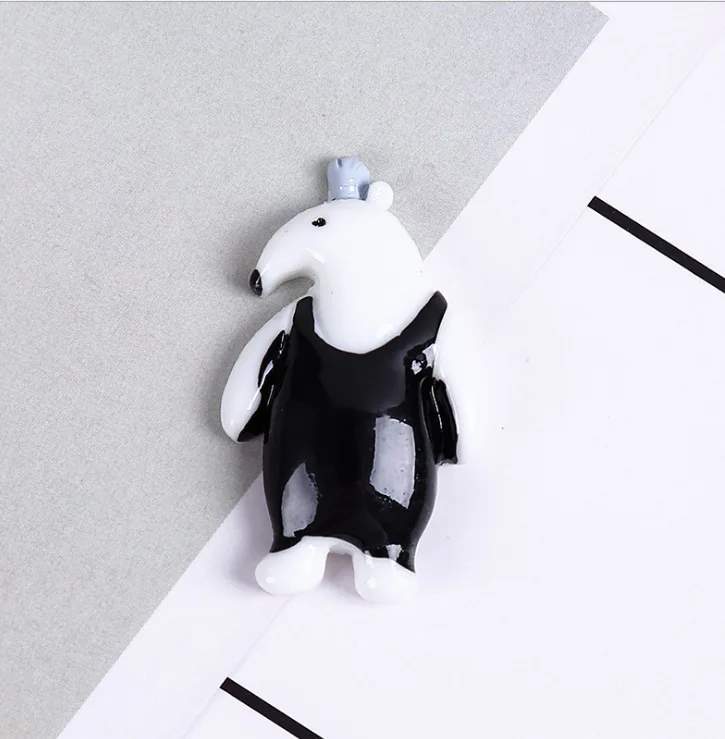 Стерео маленький мини холодильник с животным магнитом для детей как белая доска