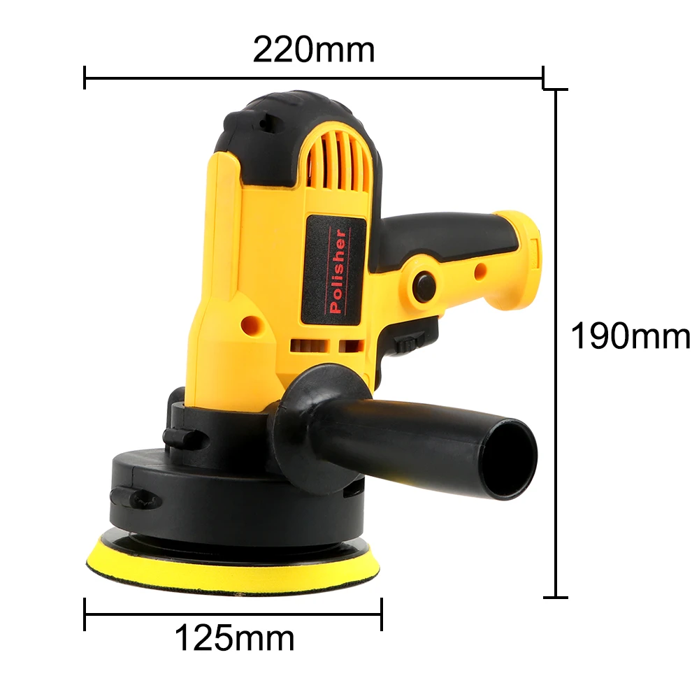 

LEEPEE 700W Auto Polishing Machine 220V 3700rpm Electric Car Polisher Adjustable Speed Sanding Waxing Tools Car Accessories