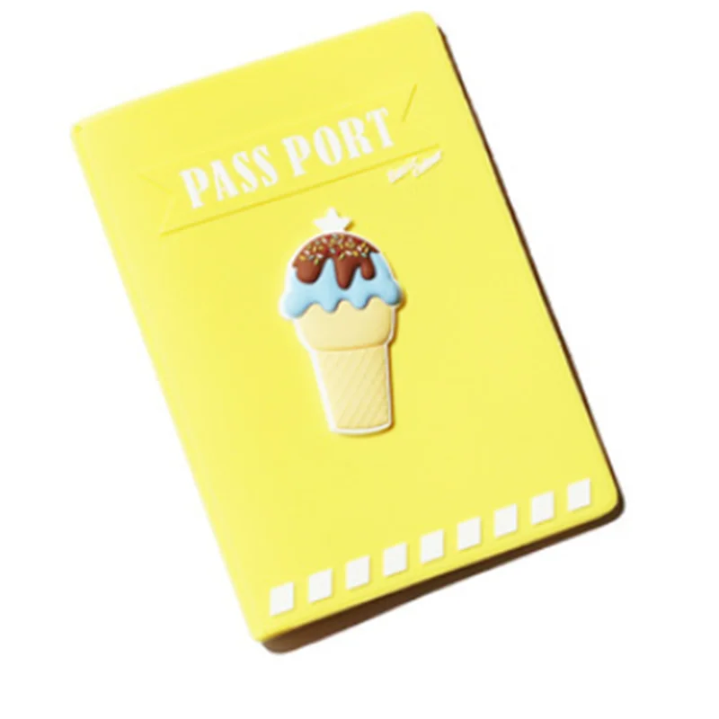 Новые обложки для паспорта мультяшный милый розовый держатель дорожные