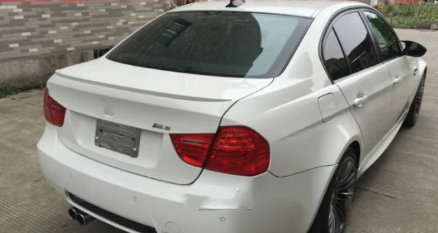

Для bmw 3 серии E90 Спойлер 3 Серии Седан 4 двери 318I 320i 330 325i задний Багажник крыло заднего багажника M3 Стиль 2005-2012