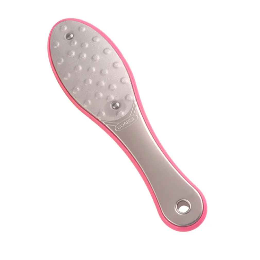 

Двусторонняя точилка для ног из нержавеющей стали, инструмент для педикюра, пилка для ног, средство для удаления мозолей и омертвевшей кожи,...