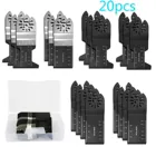 Набор колеблющихся многофункциональных лезвий для пилы, 20 шт., резак для деревообработки, электроинструменты, аксессуары, полотно для циркулярной пилы