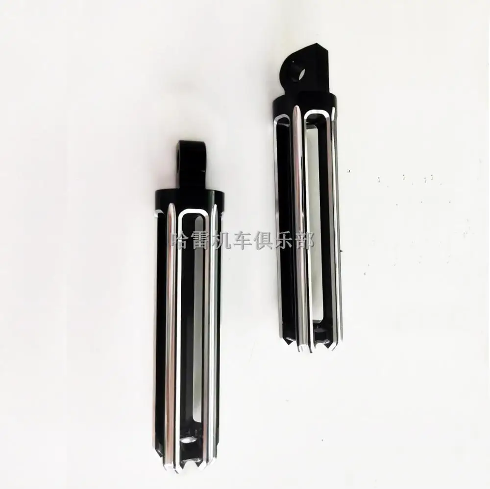 

Motorcycles part ovative Gauge Black foot pegs rest for harley Touring FLHX FLTR street Road glide sportster XL 883 1200 iron883