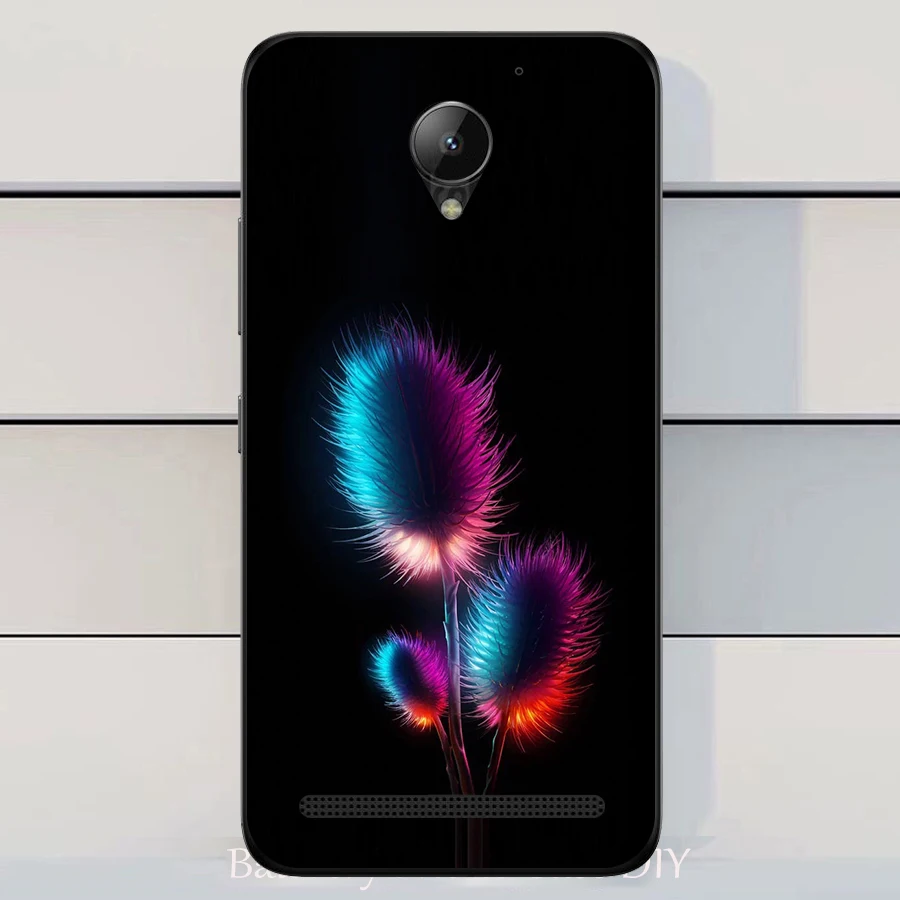 Модный силиконовый мягкий ТПУ чехол для Lenovo Vibe C2 милые задние Чехлы Power K10A40