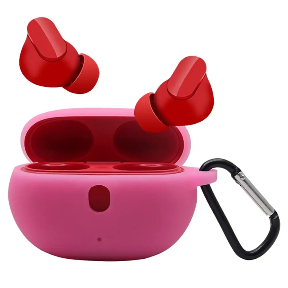 

Wireless Silicone Earphone Case ForBeats Studio Buds Solid Color Soft Protective Headset Shockproof Earphone Protective Shell