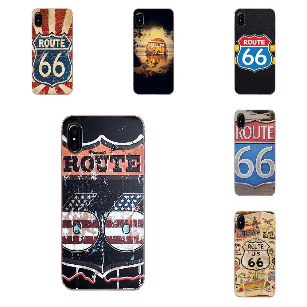 Винтажный спортивный автомобиль Route 66 Gt r для Huawei Honor Mate Nova Note 20 20s 30 5 5I 5T 6 7I 7C 8A 8X 9X 10