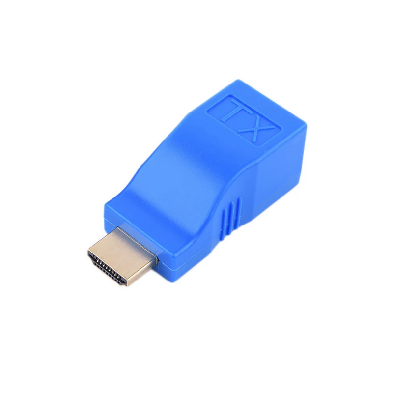 HDMI-compatible Extender 1080P RJ45 Ports LAN Network Extension up to 30m Over CAT5e/6 UTP Ethernet Cable | Электроника