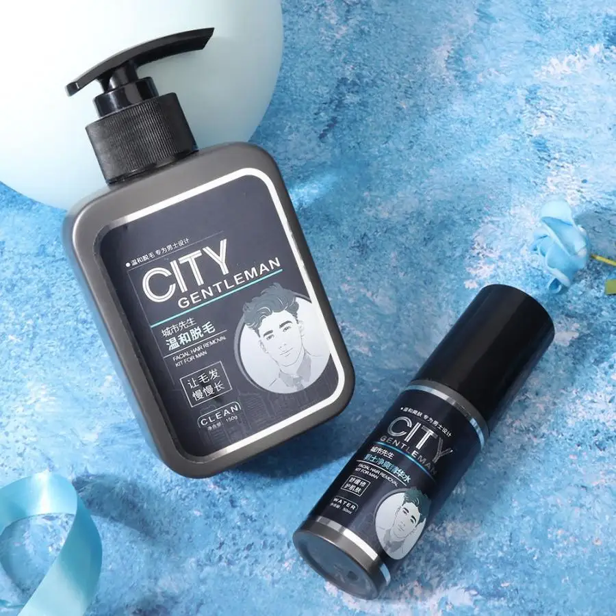 Мыло для бритья 150 г мужчин крем удаления волос на лице и бороды с 50 мл увлажняющей