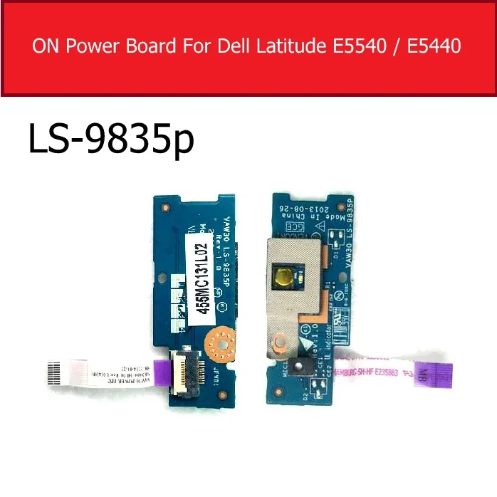 Плата включения/выключения питания для Dell Latitude E5540/E5440 Панель кнопок со