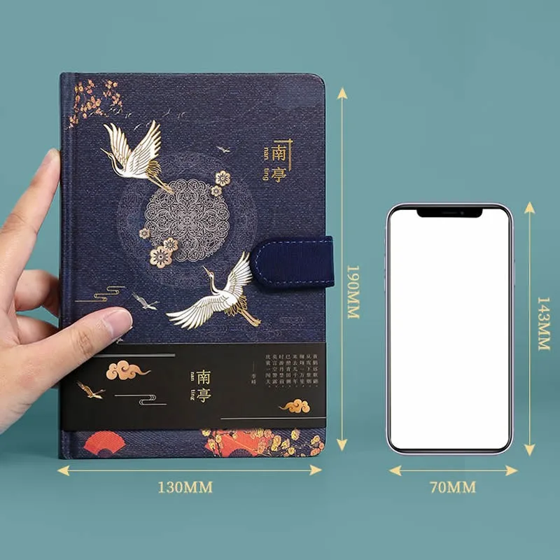 Блокнот в китайском антикварном стиле креативный дневник твердой обложке