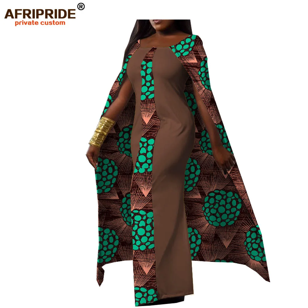 Женское платье-накидка с квадратным вырезом длиной до щиколотки | Женская одежда