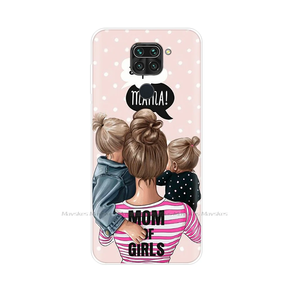 Phone Case For Xiaomi Redmi Note 9 Case 6.53'' Soft Silicone TPU Back Cover for Xiaomi Redmi Note 9 Note9 Case Coque Fundas Para