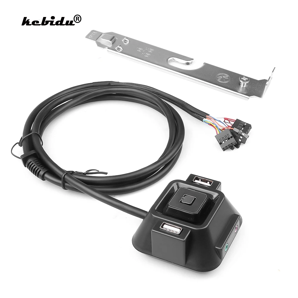 Многофункциональный настольный ПК переключатель kebidu USB 2 0 для аудио компьютера