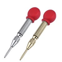 5 inch automatic center pin punch spring loaded marking starting holes tool wood press dent marker woodwork tool drill bit
