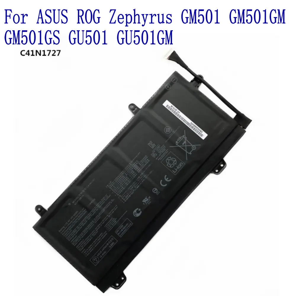 

100% Бренд новый высокое качество аккумулятор 3605 мАч/55WH C41N1727 для ASUS ROG Zephyrus GM501 GM501GM GM501GS GU501 GU501GM
