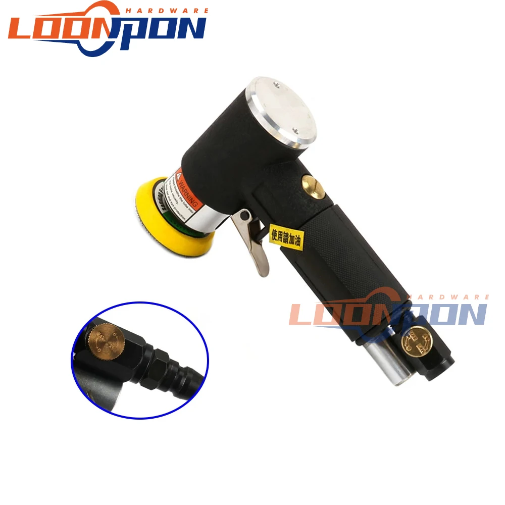 Воздушный шлифовальный мини орбитальный Пневматический воздушный инструмент 2