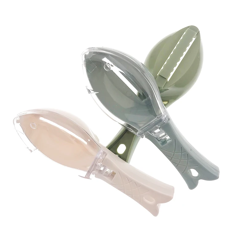 Fish Scale Brush Kitchen Tools Accessories Scraping Skin Fishing Tool Knife Fast Cleaning Peeler Scraper | Дом и сад