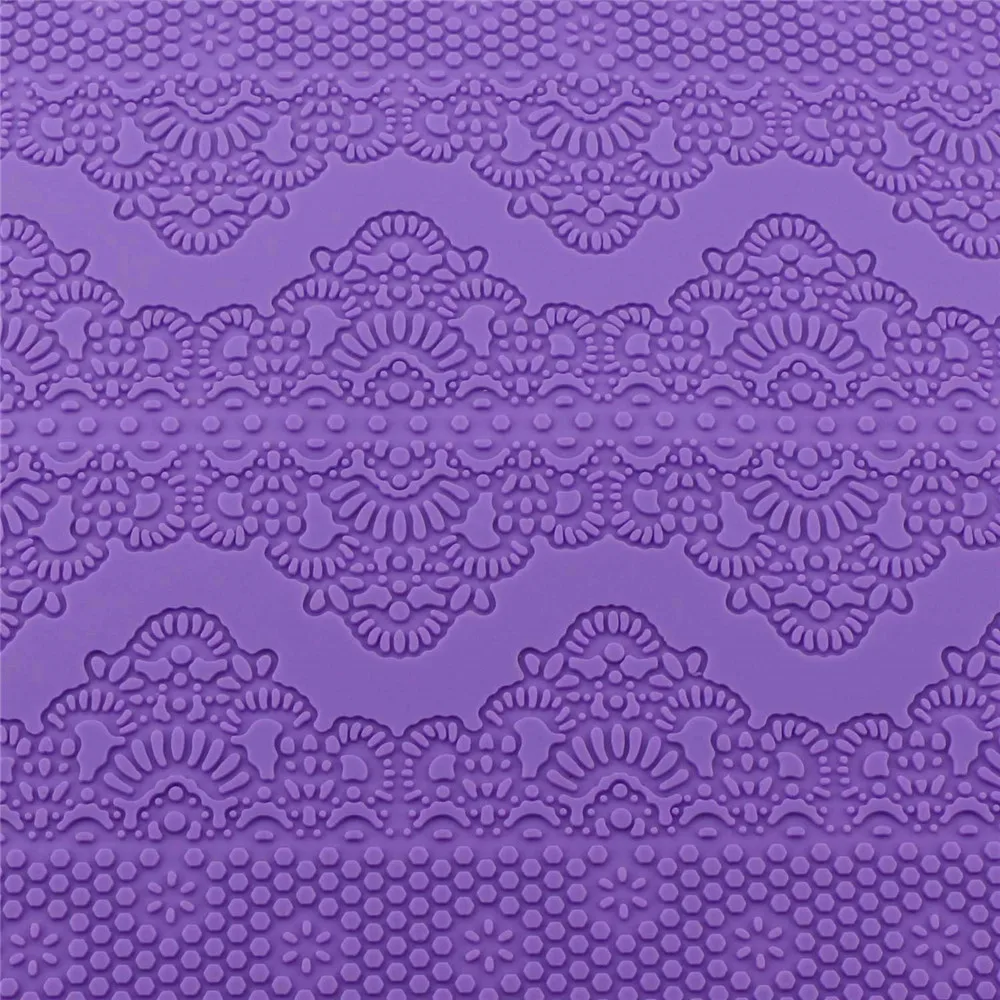 Кружевная форма для торта с мастикой силиконовый съедобный кружевной коврик