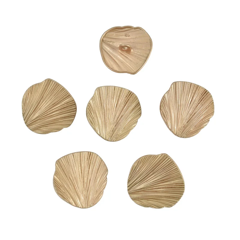 6 шт./лот 18 мм креативные металлические пуговицы для одежды рубашек пальто