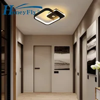 HoneyFly LED Motion Sensor Ceiling Light PIR 14W AC 220V Human Body IR Induction Ceiling Lamp Corridor Indoor Lighting