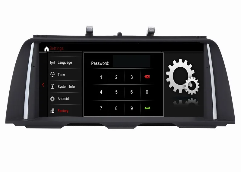 Android 9 0 ID7 4g 64g Автомобильный DVD для BMW 5 серии F10/F11 оригинальная CIC/NBT система стерео