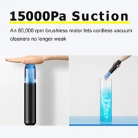 15000pa handheld vacuum cleaner auto cordless car wireless mini w led light for home clean portable vaccum
