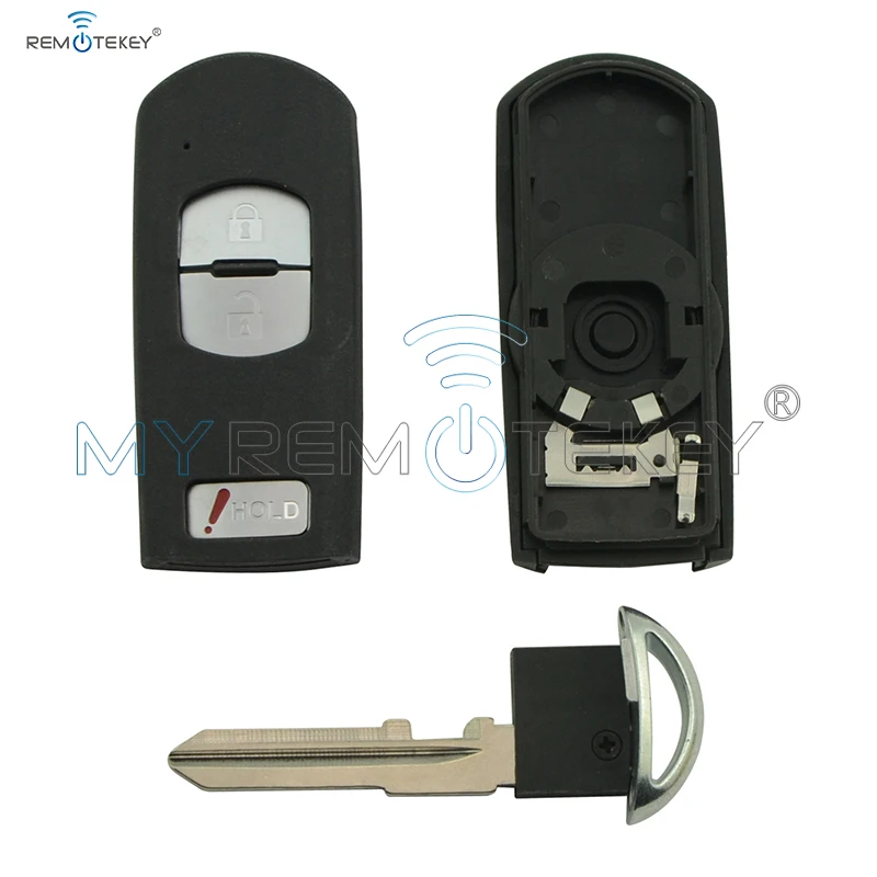 Новый Стильный чехол для смарт-ключей автомобильного ключа с 3 кнопками WAZSKE13D01 2013