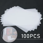 100 шт., прозрачная ацетатная бумага для рисования, А4