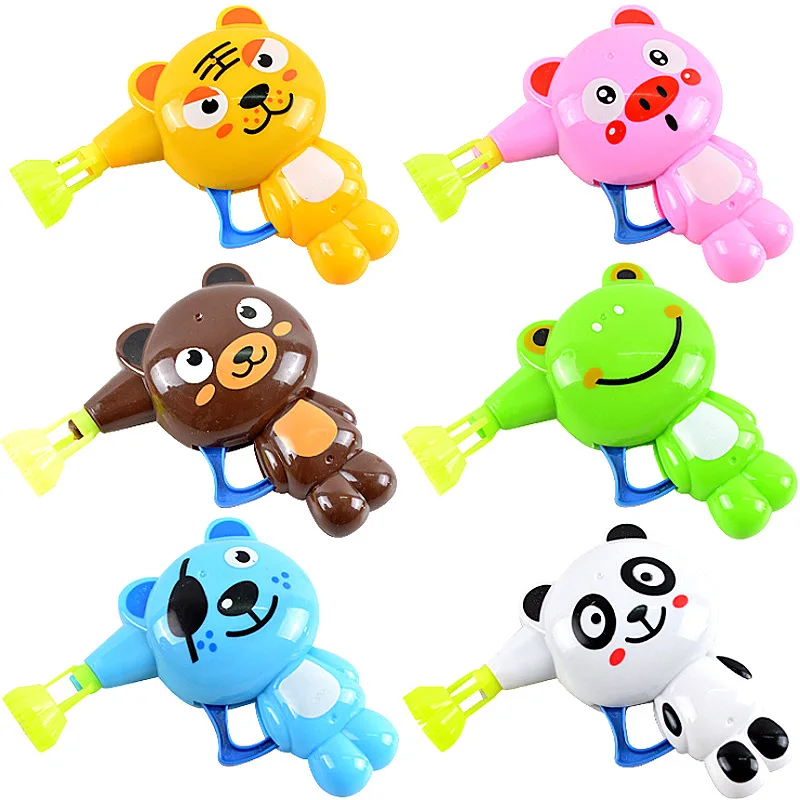 

Animal cartoon manual bubble water gun dolphin summer blowing bubbles toys for kids