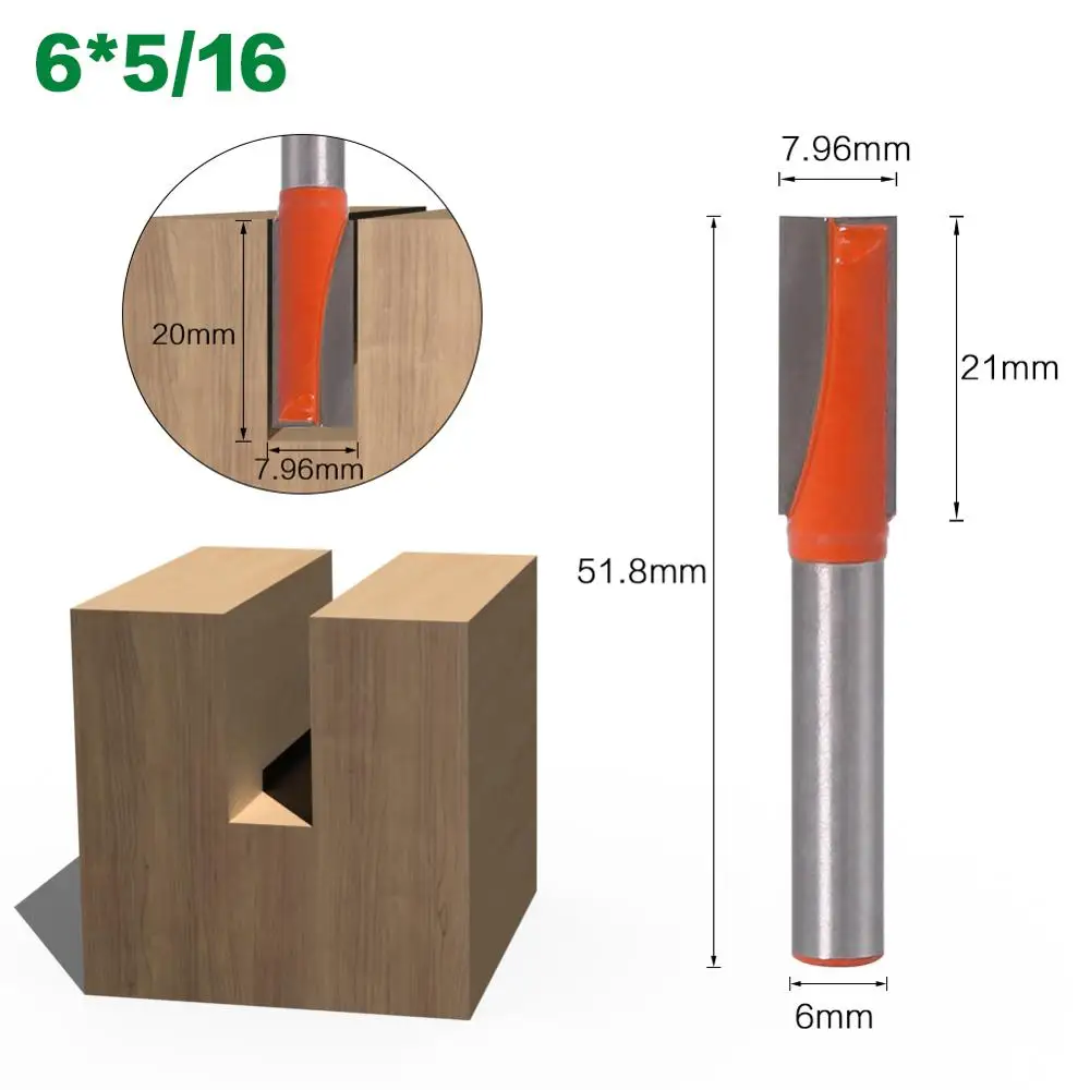 Фреза гравировальная твердосплавная диаметром 1/4 дюйма 5/16 3/8 6 мм 1 шт.|Фреза| |